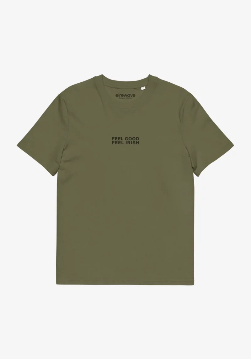 3-Feel Good Feel Irish-Military Green-2d2f25-T-Shirt03 Feel Good Feel Irish – T-Shirt 02 Unisex