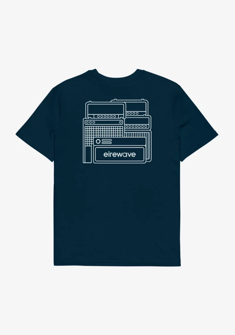 Stacked Amps Outline T-Shirt Unisex