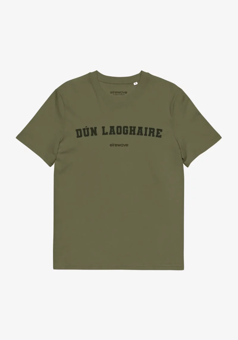 dun-laoghaire-khaki-2000x2857 Dún Laoghaire T-Shirt Unisex