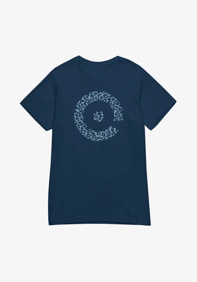 eirewave-leopard-front-navy-Women-2000x2857 Leopard Monogram T-Shirt